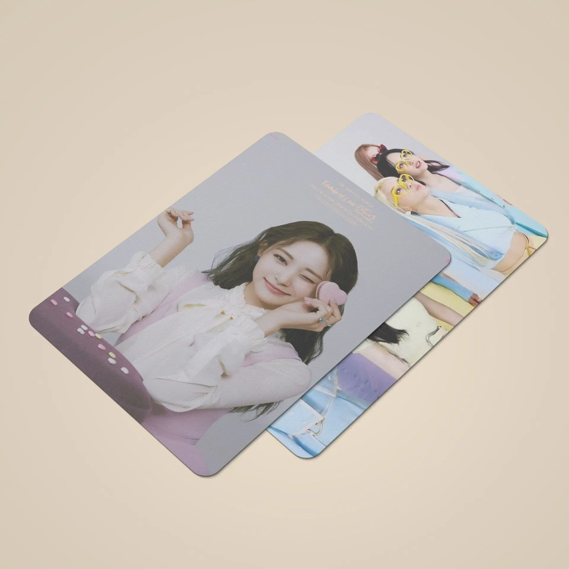 54 шт./компл. Kpop двойная Фотокарточка новый альбом формула LoveO + T = 3 открытка ЛОМО карточка фотопечать открытки постеры