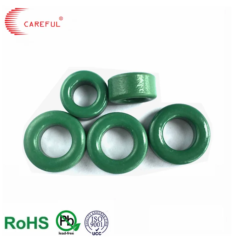 China Careful company Advanced technology toroidal MnZn ring  MnZn ferrite core for toroidal coil