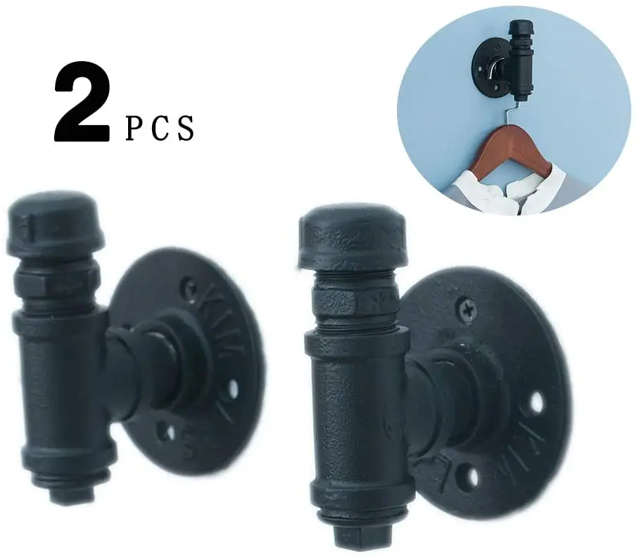 American industrial cast iron hook rack pipe fitting for toilet