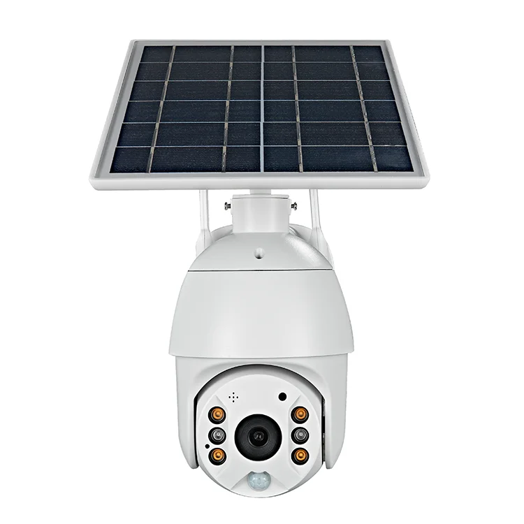 Factory Produced Outdoor IP65 waterproof camere with PIR and Ai motion detection HD 1080P Low power Battery 4G Solar