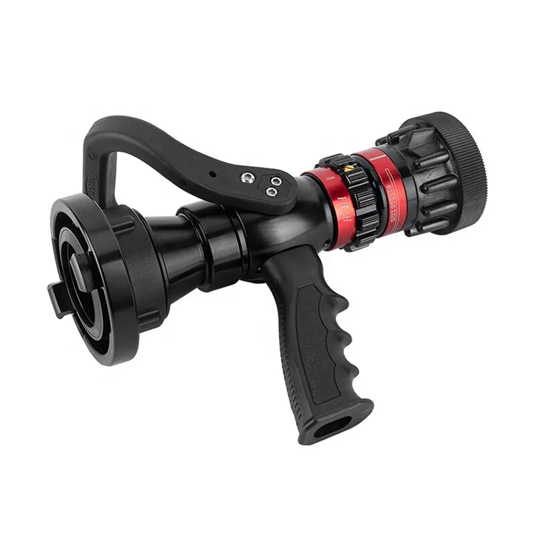 Manufacturer high pressure fire fighting jet spray adjustable multi-purpose water hose nozzle