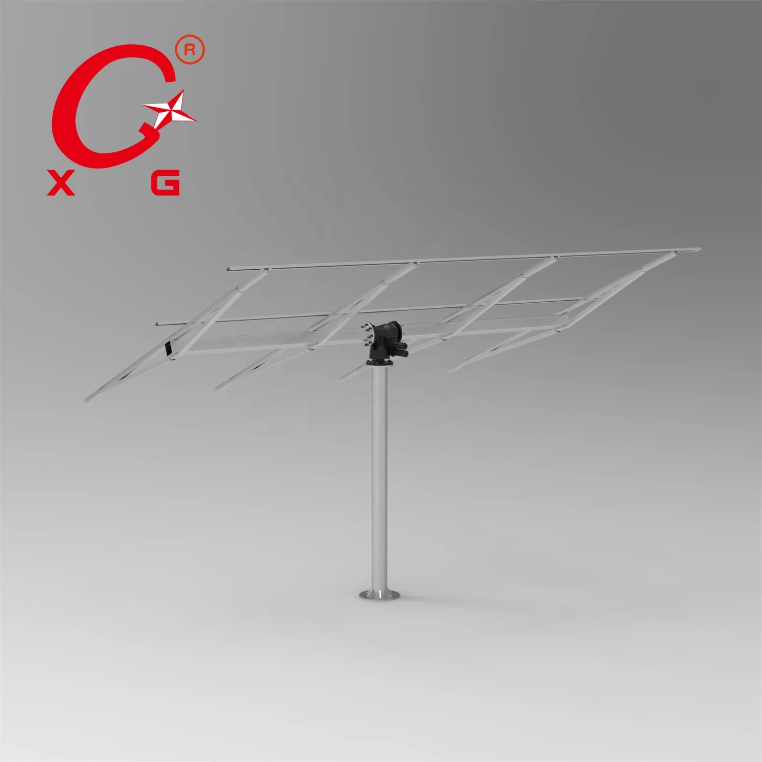 Dual Axis Solar PV Tracking System 2.5kW Smart Tracker Sun Power Clean Energy Solar Power Generation Silent Safe On Grid Home T5