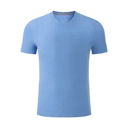 drop shipping Short Sleeve Sports Sweat Men Plain Couple Urban Active Wear Solid T Shirt For Love