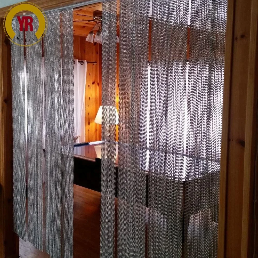 wholesale cheap metal beaded outdoor curtains