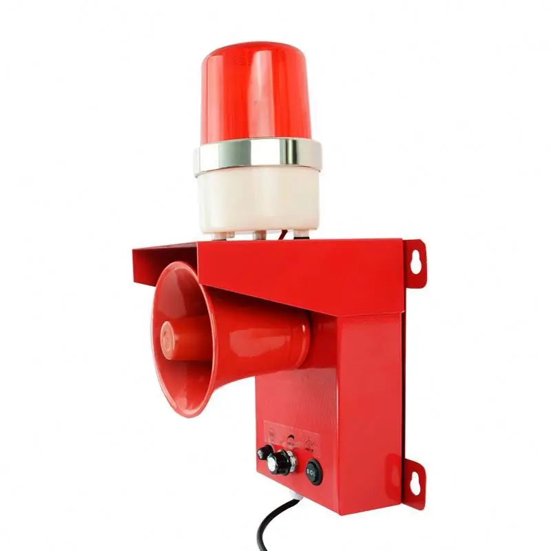 
Sound and light alarm STSG-07 Multifunctional warning light Three-tone adjustable crane driving alarm 