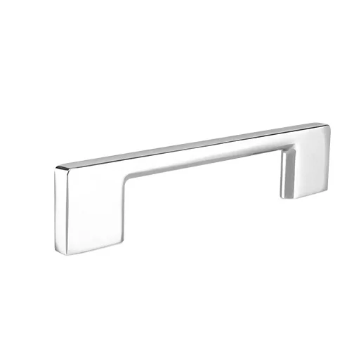 Matt chrome u shaped furniture cabinet pull handle cabinet furniture drawer handle