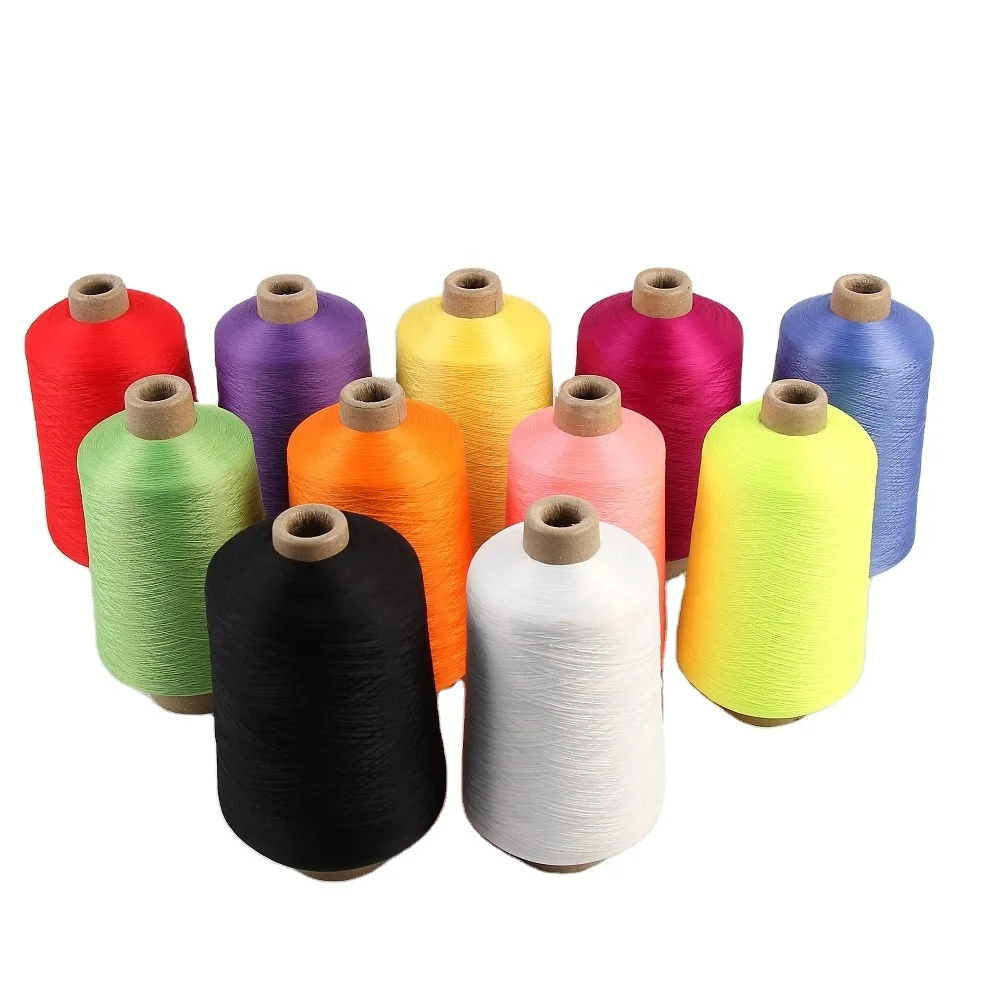 shaoxing Zhuji factory sell sock hosiery colorful muff hank cheese dye nylon yarn for knitting 70D 100D 28D 40D 50D