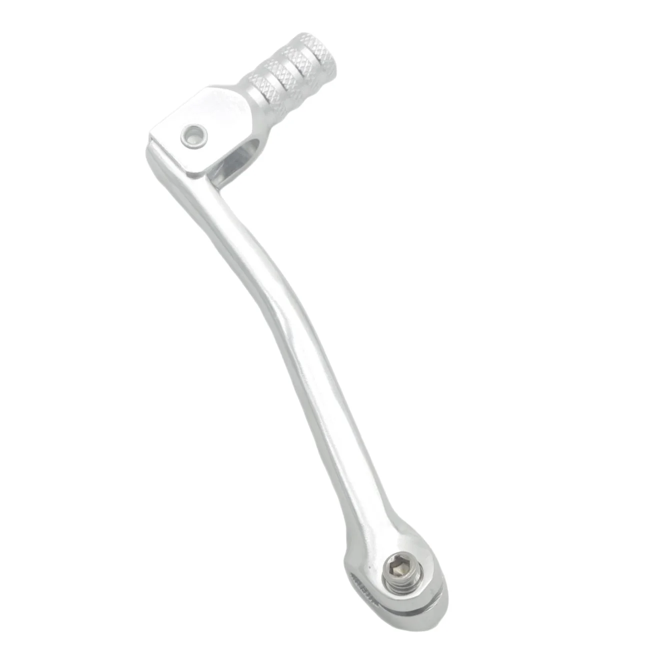 Wholesale factory price custom forging motorcycle shift lever die casting PVD color plating aluminium motorbike shift lever