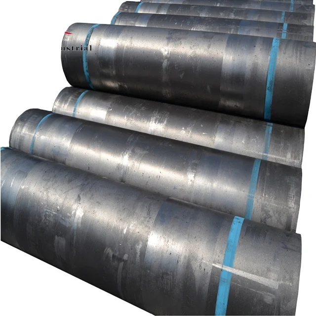 China Manufacturer High Carbon UHP/High Power/RP Graphite Electrode 100 200 300 400 500 600 700mm