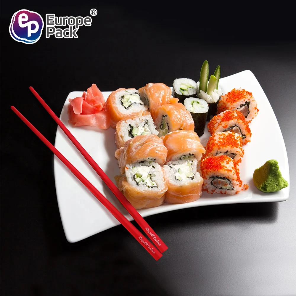 Wholesale color plastic chopsticks with storage boxes