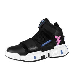 Мужские спортивные высокие кроссовки, красные повседневные сетчатые кроссовки в стиле хип-хоп, 2020