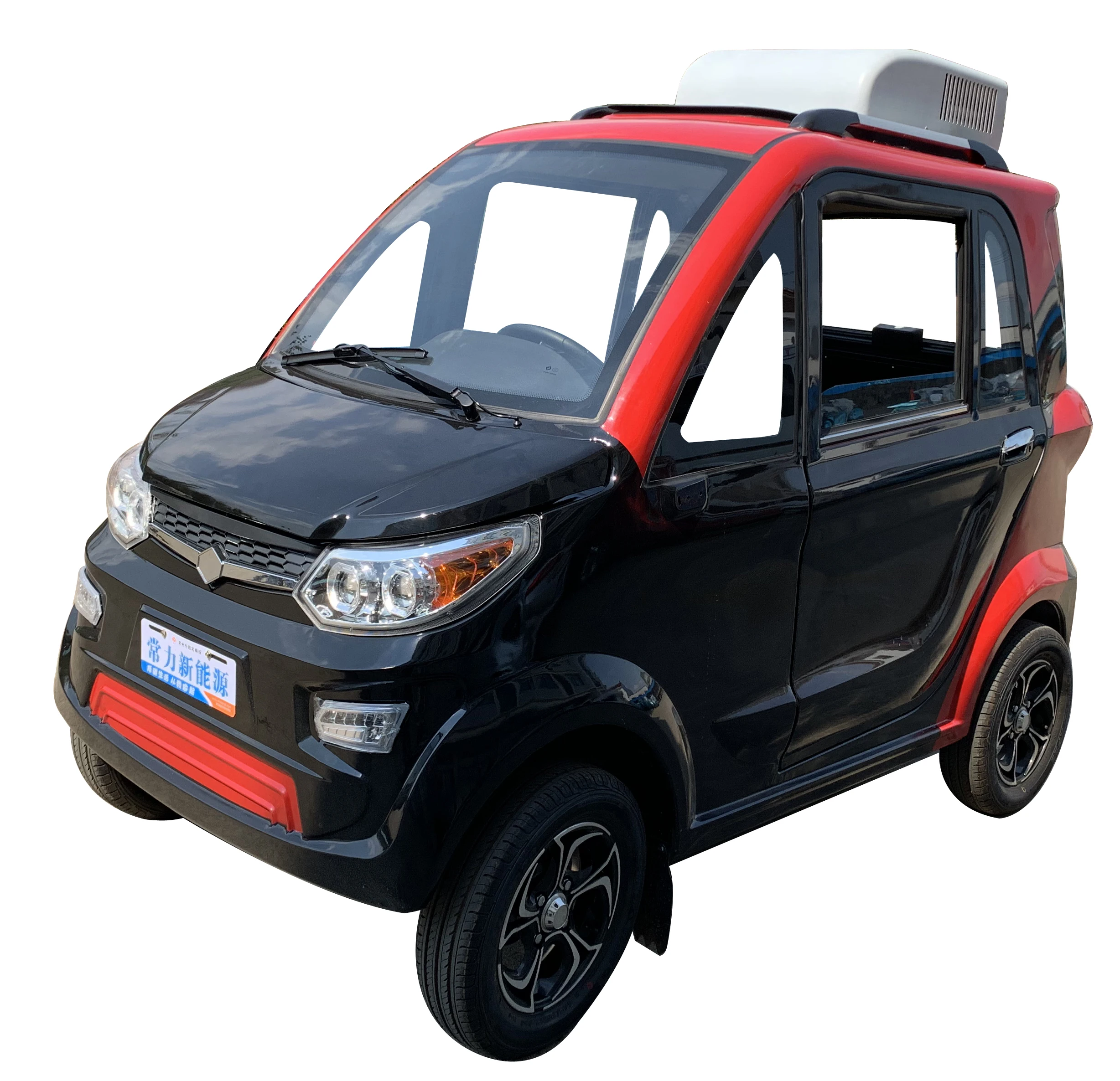 Chinese Factory City Electrico New 4 Wheels Solar Electric Car And Vehicle