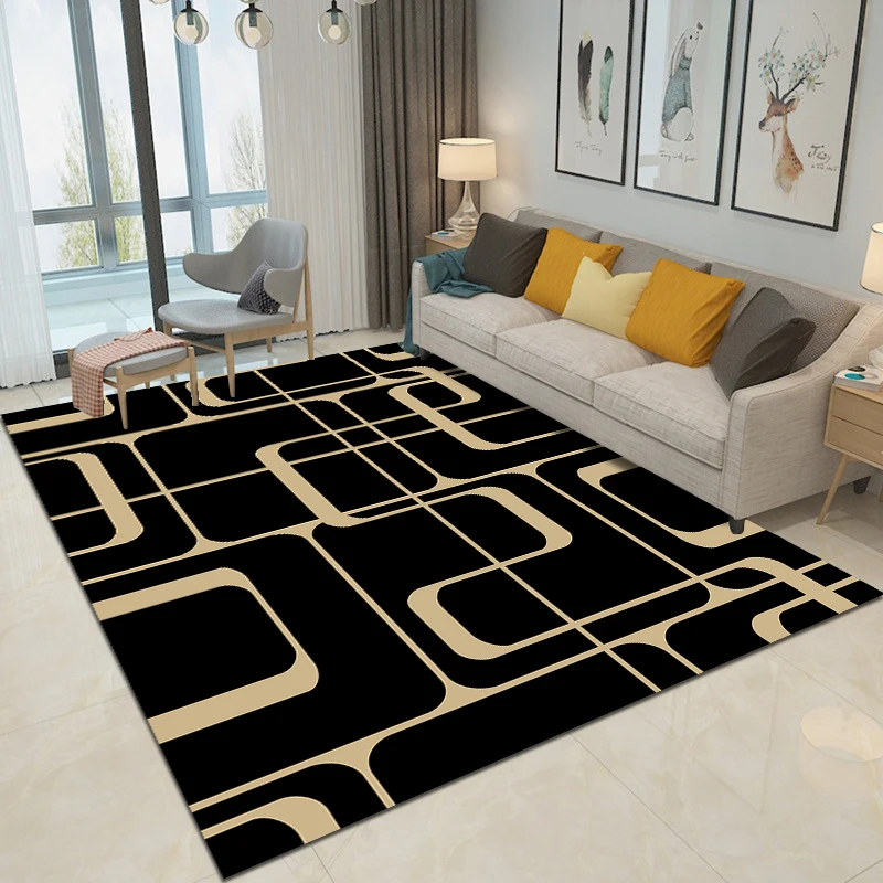 New model geometric carpets and rugs Nordic 3d rug geometric style capet for living room
