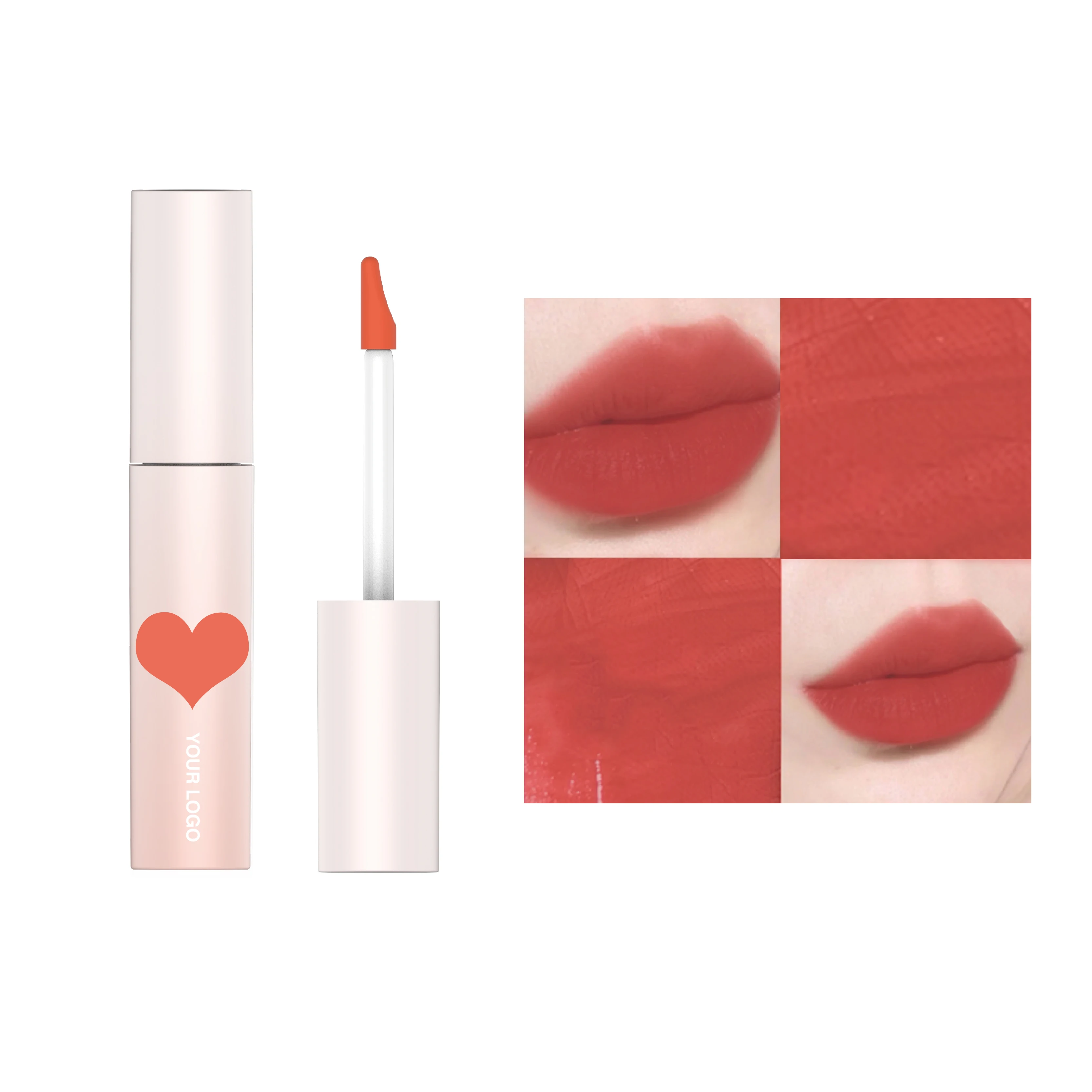 Private Label Amazon sells Sunburn love velvet lip glaze is not easy to decolorize bite lip long-lasting moisturizing