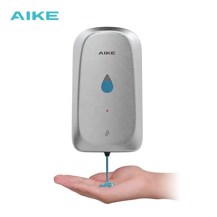 AK1225 Wall Mounted stainless steel Infrared Sensor Touchless electric soap dispenser automatic 1000ml