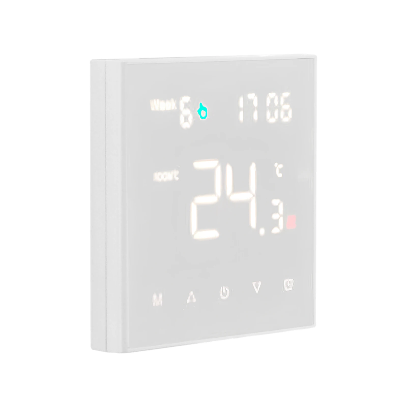 Tuya WiFi Smart Programmable MK90 3A/16A Electric/Gas Boiler/Water LED Home Heating Temperature Controller