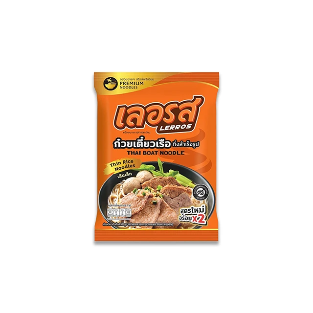 Lerros Thai Boat Instant Noodles Must Try Wholesale from Thailand