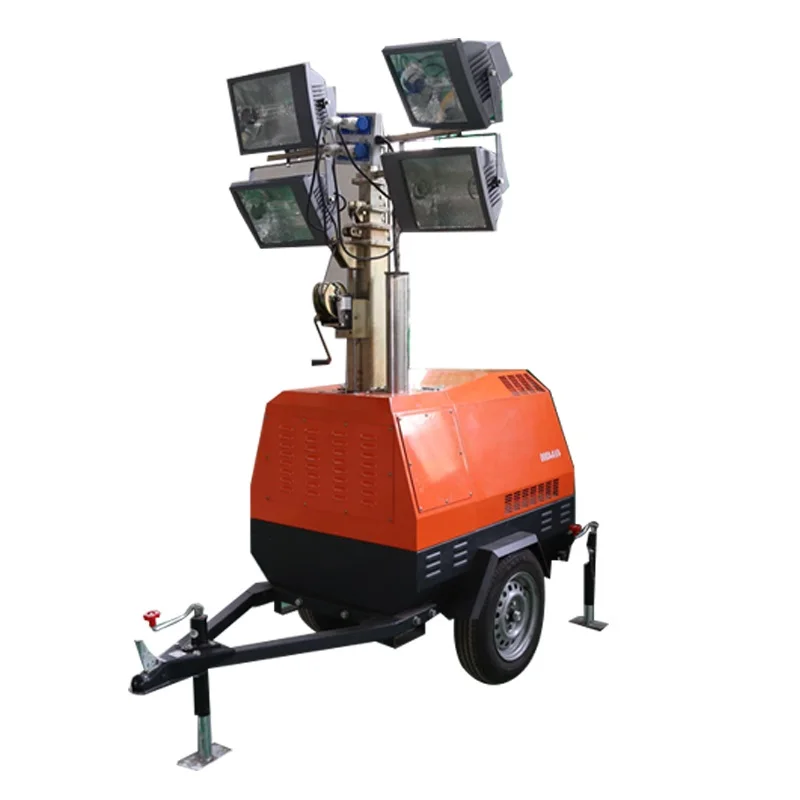 diesel Small Lighting Tower Aviation Lights Mobile Price