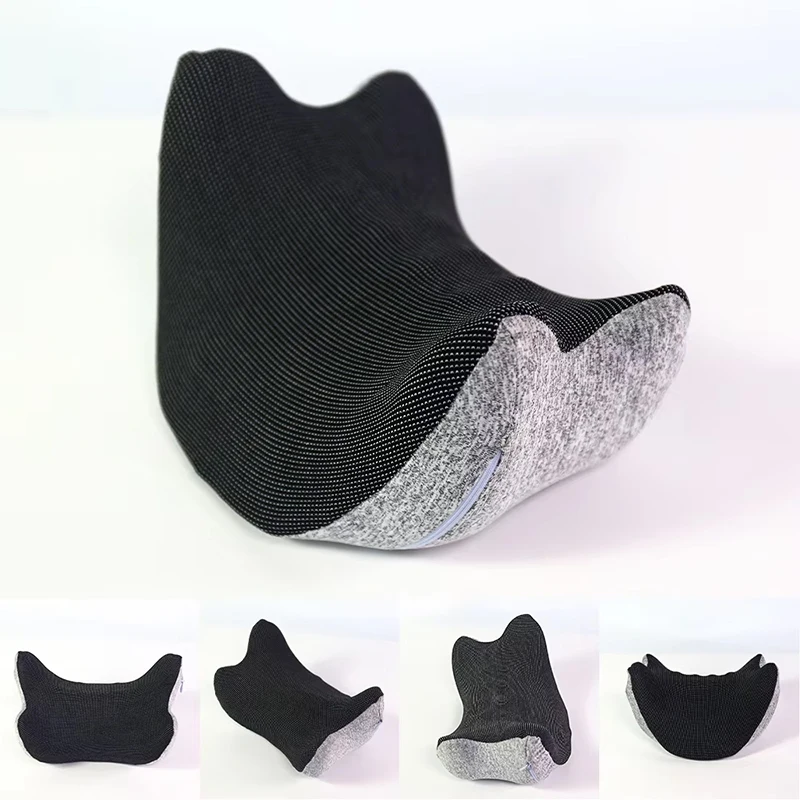 New Design Contour Memory Foam PU Cervical Pillow Indoor Massage Orthopedic Neck Pain Relief for Sleeping Nursing Hotels