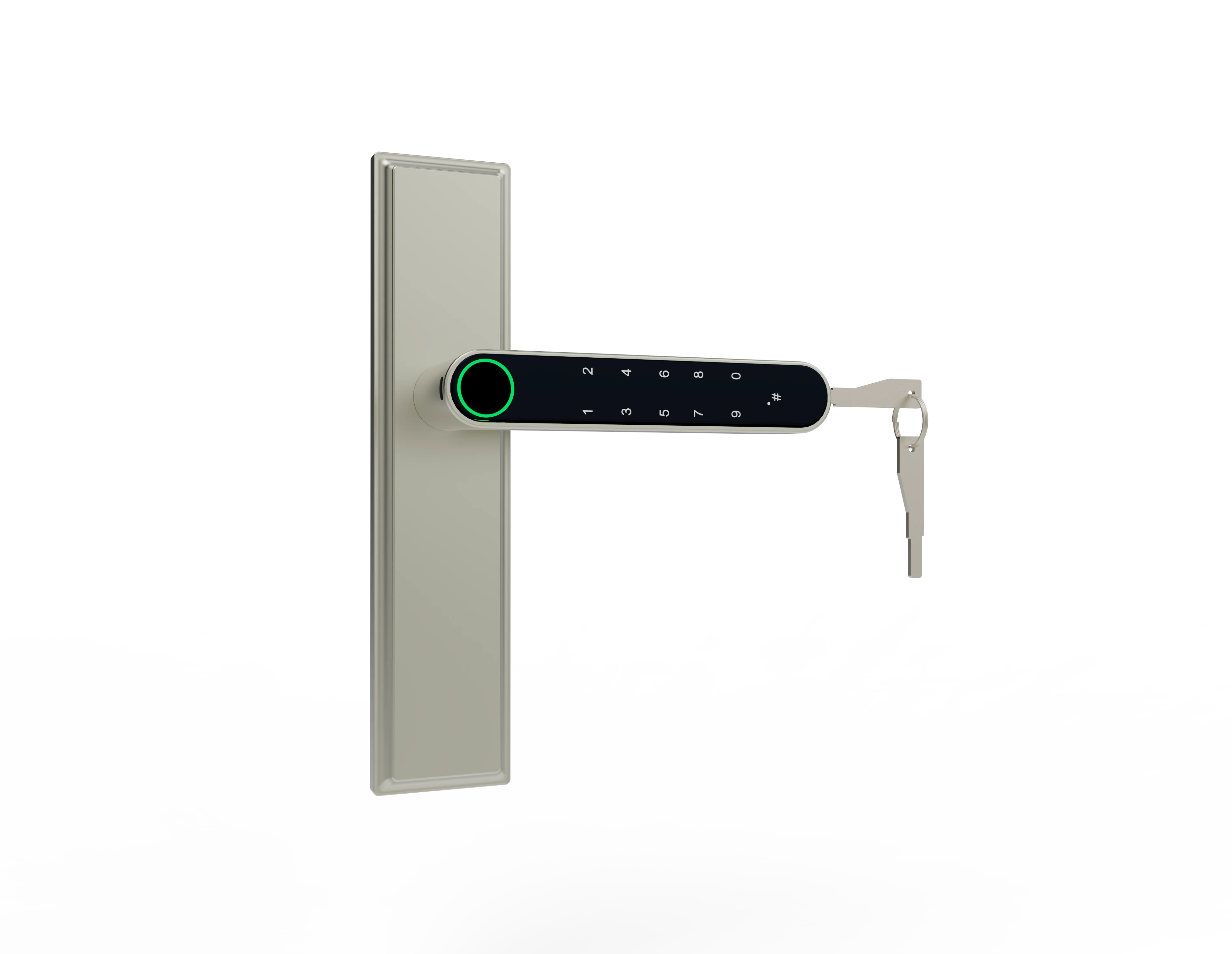 Electronic Door Lock Fingerprint Door KnobKeyless Entry Handle Biometric Wifi Smart Lock TTlock Smart Padlock