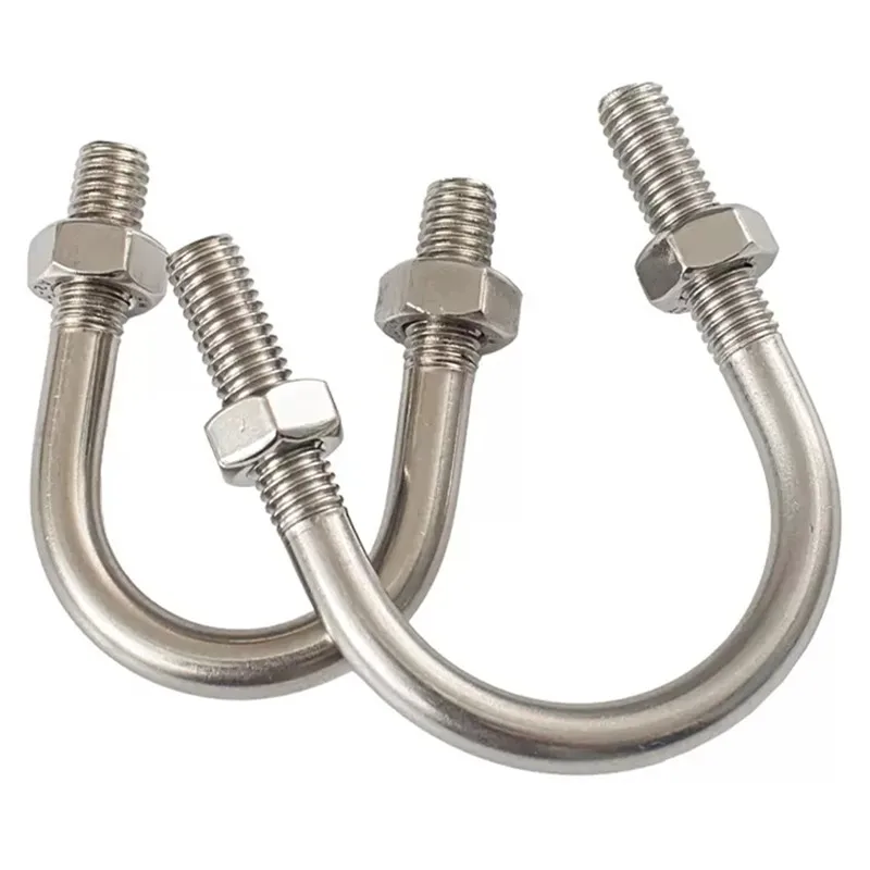 Ss304/iron Titanium U Type Bolt Truck U Bolt Factory Price Stainless Steel Customized ISO OEM ODM OBM U Bolt