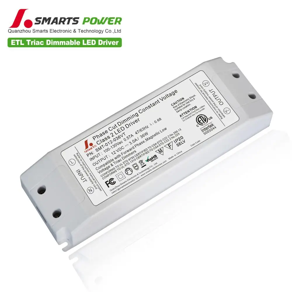 12v triac dimmable led trafo 32w 36w dimmable led driver