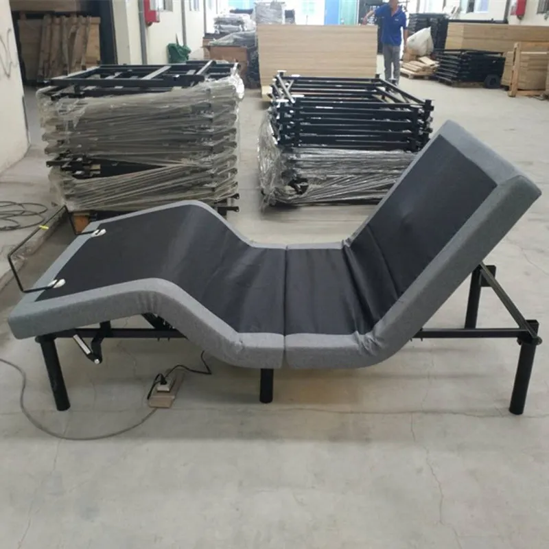 Prices Ergomotion Remote Control Electric Motors Metal Frame Split King Adjustable Bed