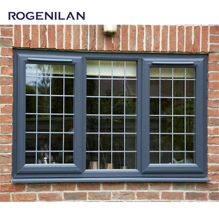 Rogenilan Premium Quality Impact Resistant UPVC Impact Resistant Glazed Windows Home Security Hurricane Resistant