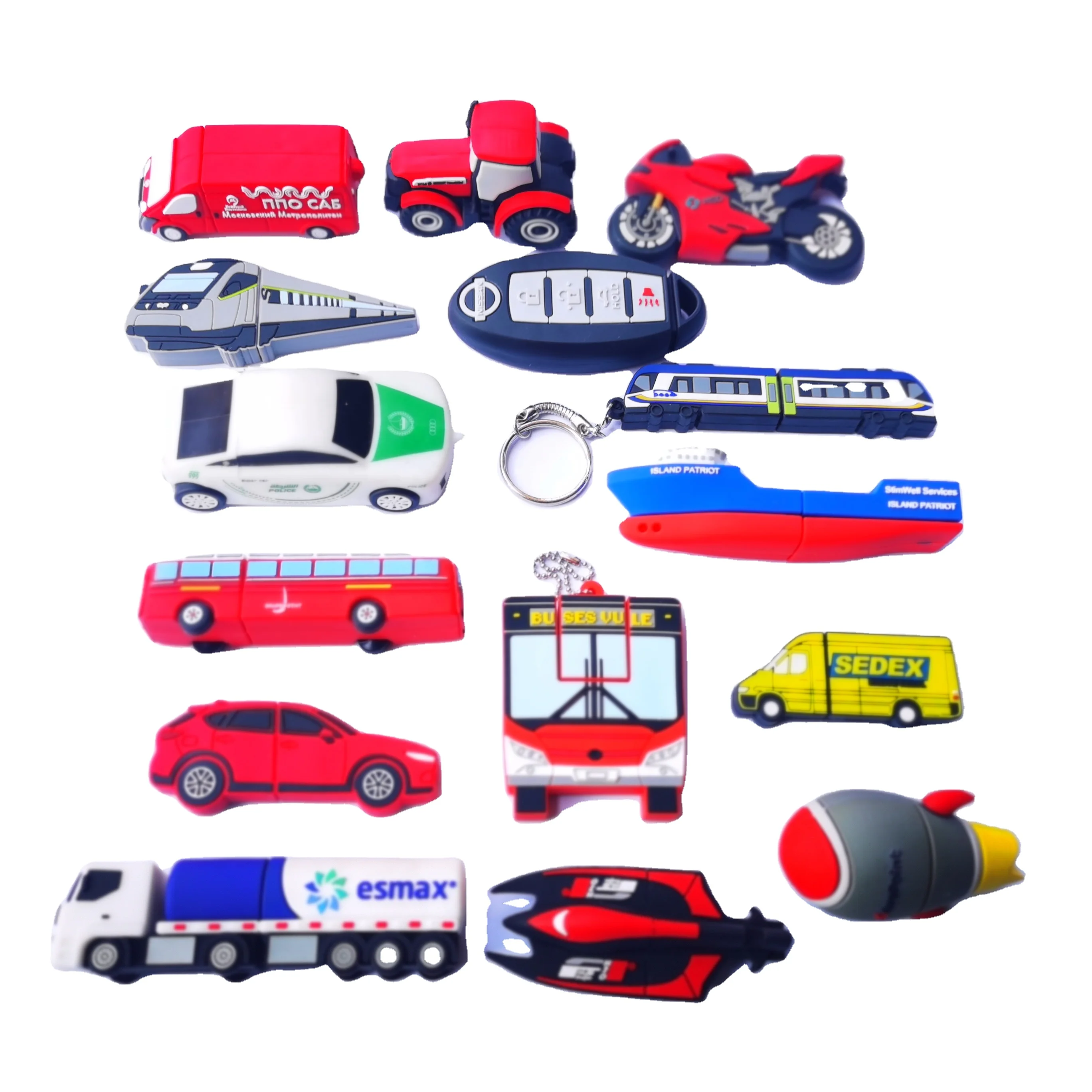 Airplane/truck/car / rocket/bus/metro/van usb memory stick truck pendrive custom tanker shaped usb flash drive