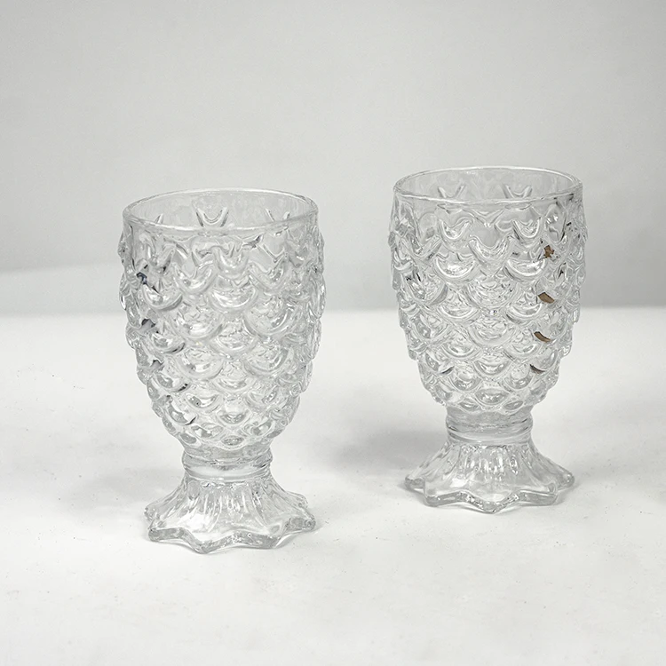 Blinkmax creative cocktail cocktail  fancy clear glass cocktails fish glass cup