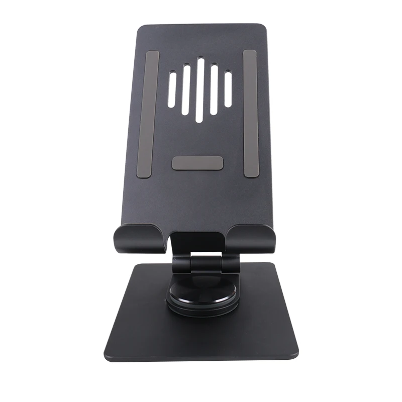 Cell Phone Stand Cradle Holder Aluminum Desktop Stand Compatible with All Smart Phone 360 Adjustable