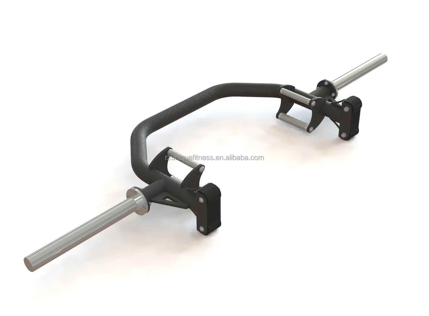 Customized 10kg, 20kg Grip Eco-friendly Gym Weight Lifting Hard Chrome High Strength Spring Steel Deadlift bar Barbell bar