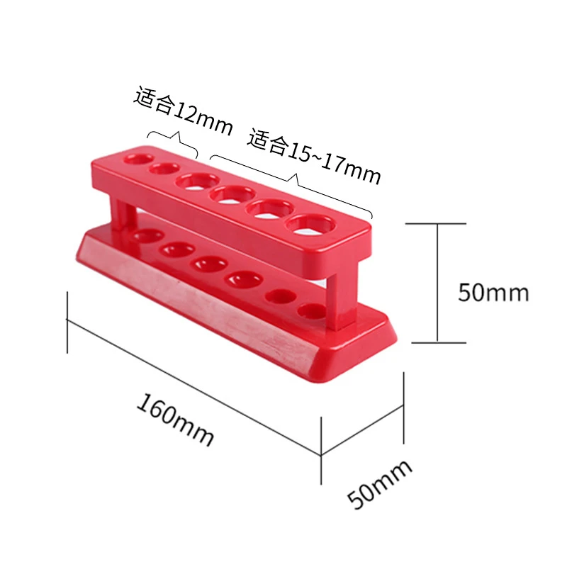HULK Laboratory Test Tube Rack Plastic Holes Pp Demountable Plastic Test Tube Rack