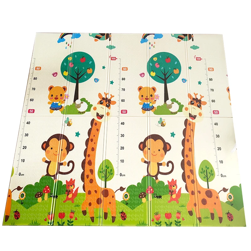 Waterproof Foldable Folding Large XPE Foam Kids Baby Play Crawling Mat Playmat baby play mat waterproof