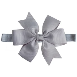 3.5' Pinwheel Hair bow with Headbands Soft stretch hairbands Hairbows Hair bands Accessories for baby Kids Girls