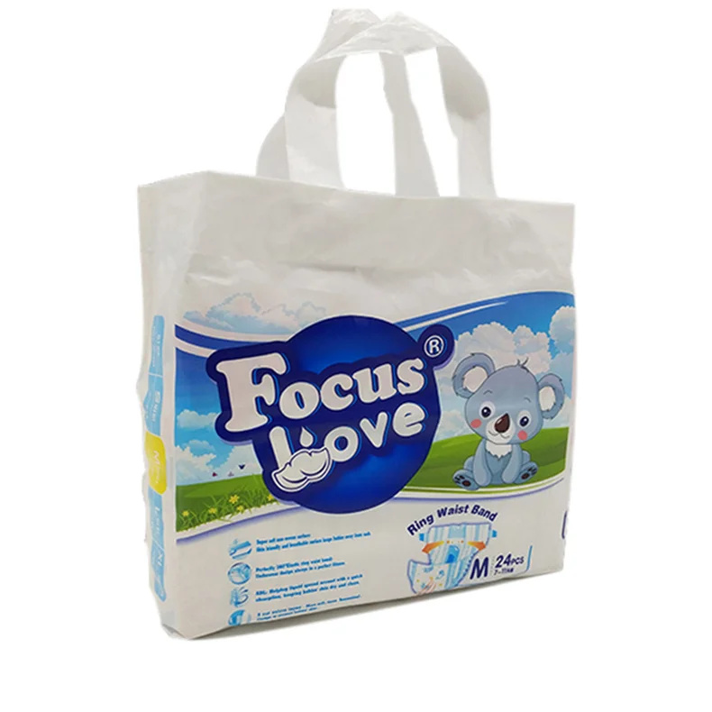 OEM High Quality Disposable Fluff Pulp Baby Diaper Wholesale Low Price Quick Absorption Baby Diapers/Nappies
