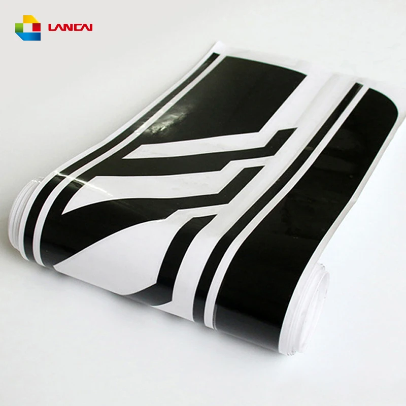 Wrap racing stripes vinyl film body door accessories auto decals car side stickers