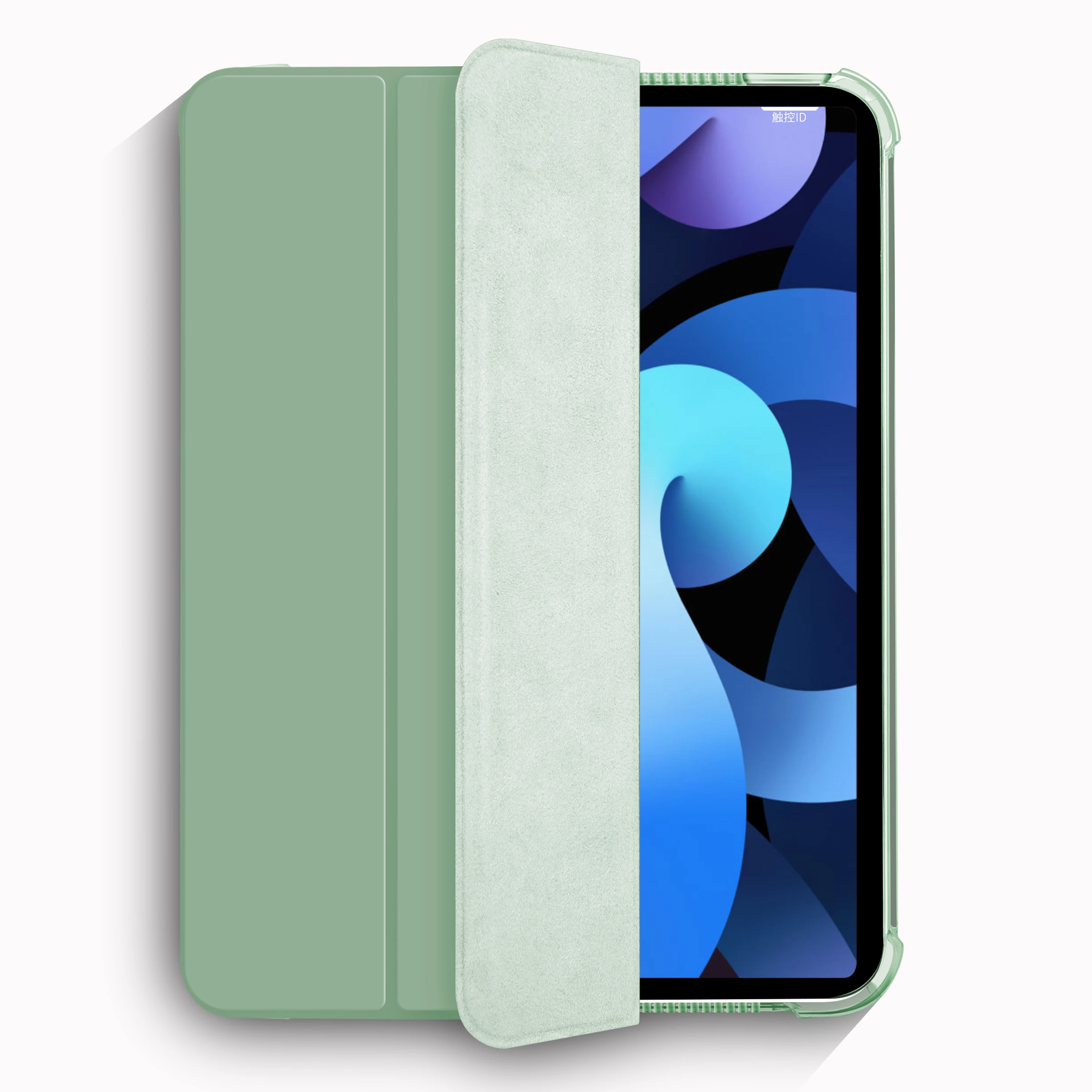 Pu Leather Shockproof Case Smart Cover for ipad mini6 pencil case