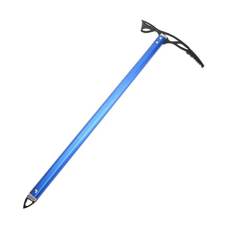Factory direct wholesale bule Aviation aluminum mountaineer climbing  ice axe