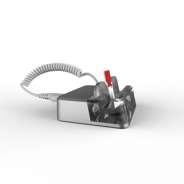 INSHOW A114 Wholesale  Acrylic Mobile Phone Holders Security Alarm Stand Anti-theft Display Stand