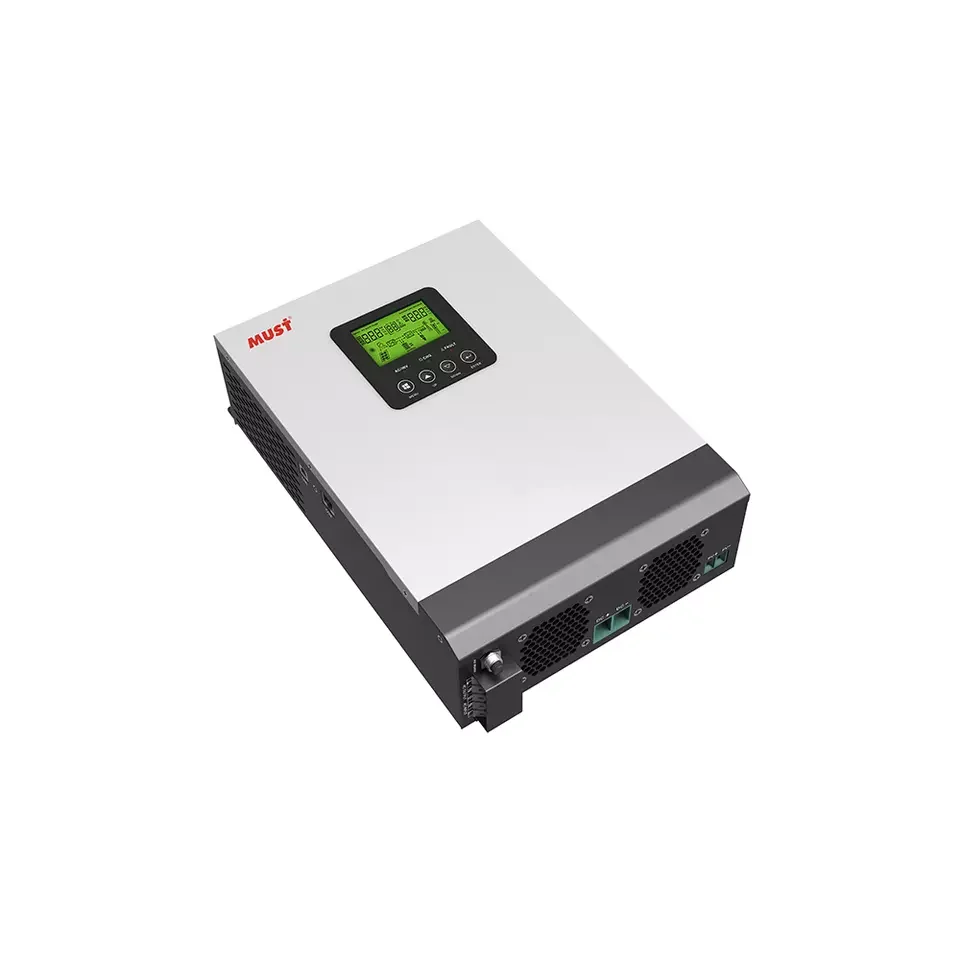 High frequency Must PV18-2024 VHM Series 2000W-5000W inverter with bulit-in 60/80A MPPT charger off grid solar inverter