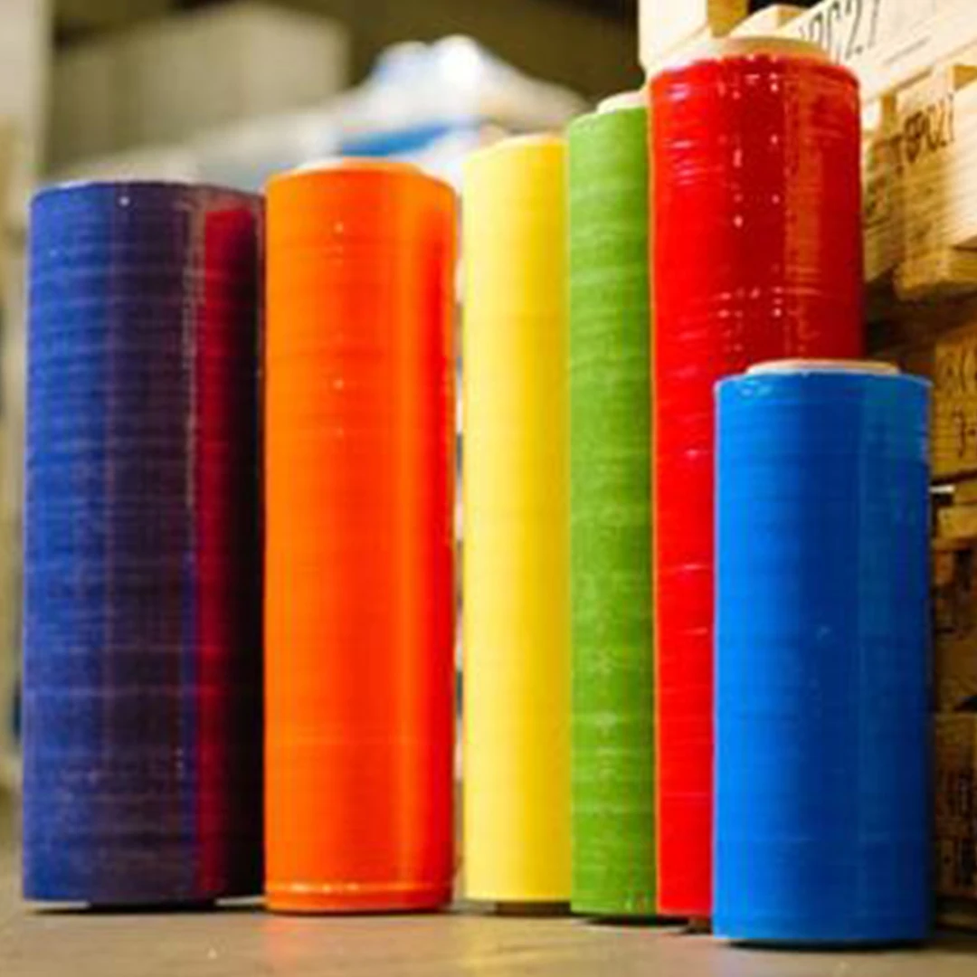 Black Hand use LLDPE Pallet PE Stretch Film Pallet shrink wrap stretch film