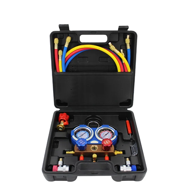 SH-8009 Charging Pressure gauge Freon Refrigerant filling gauge