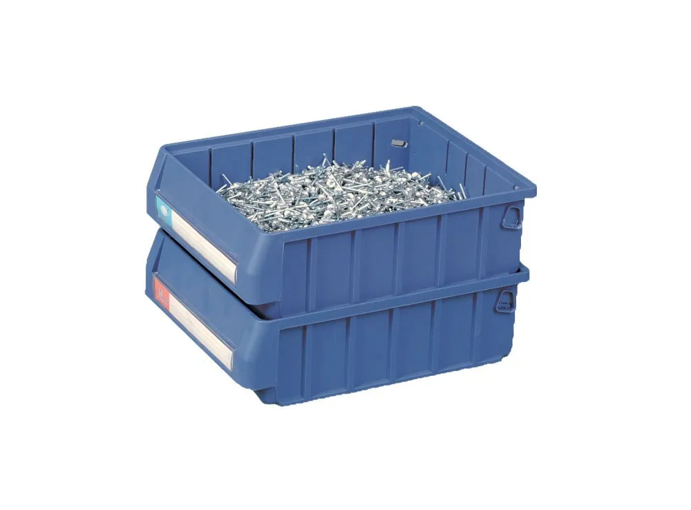 
Hot sale warehouse plastic storage bins with dividers 