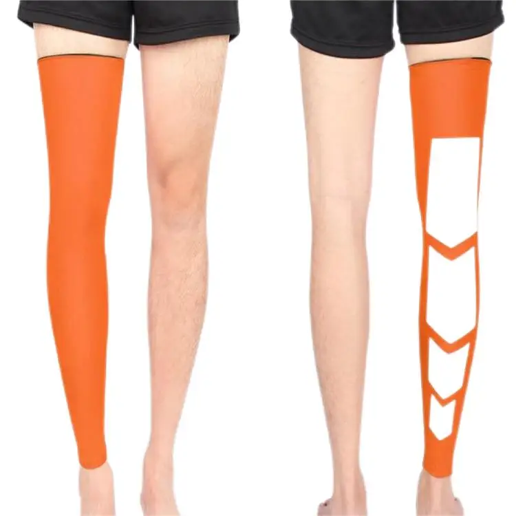 Wholesale Lengthen Sports Knee Protector Pads Non Slip Bandage Leg Support Leggings Long KneePads