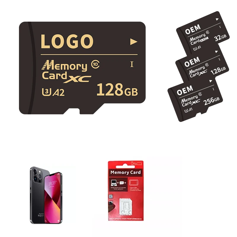 Original Manufacturer BSCI Tarjetas De Memoria 16gb 32gb sd card 128 gb microsd 64gb for Mobile Phone