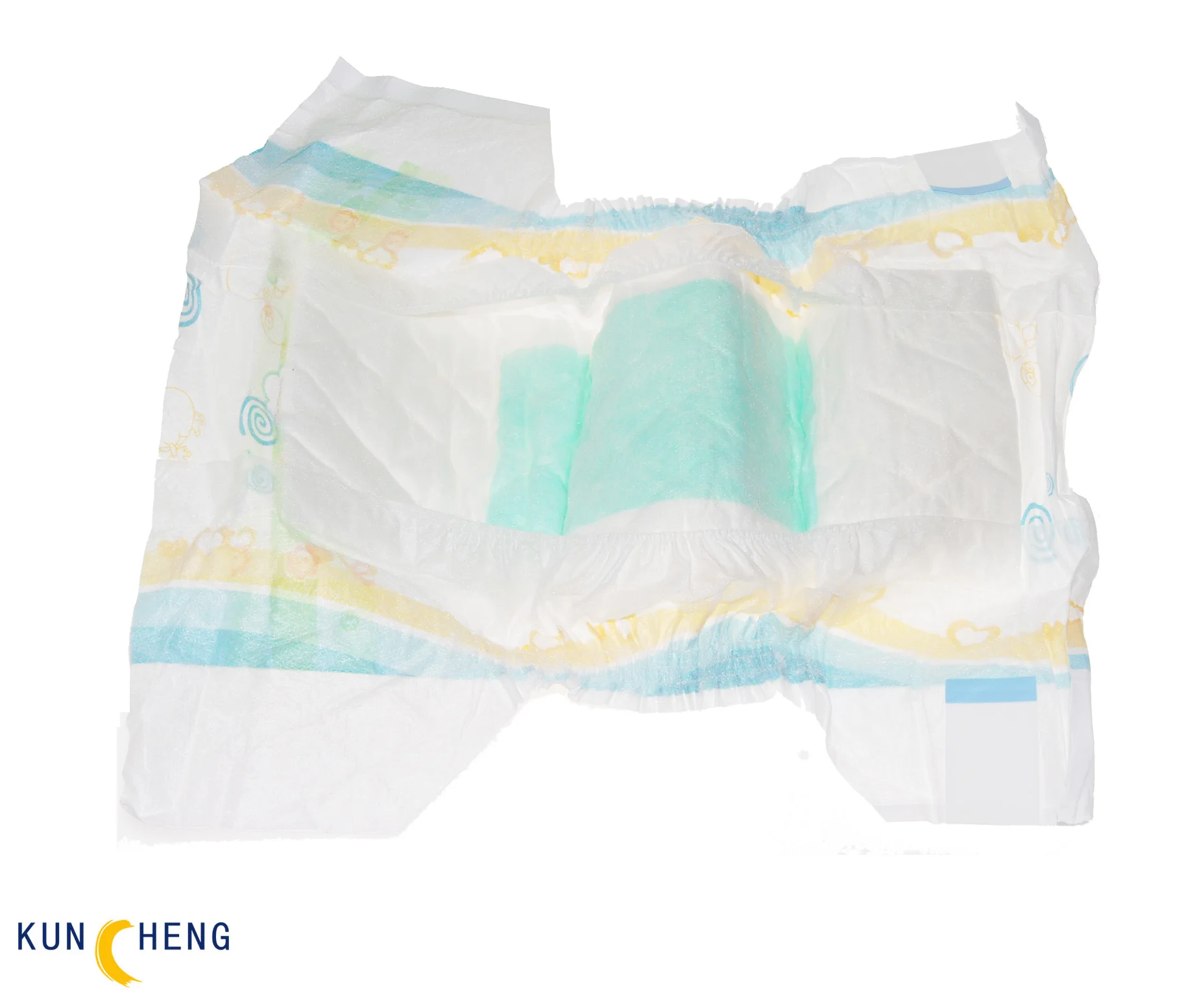 
baby diapers super thin soft touch adult diaper non woven breathable disposable high absorbability no leakage size M 29g/6g 