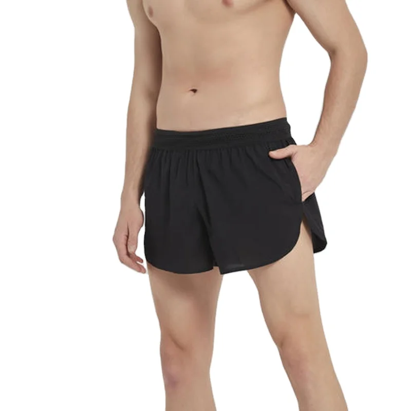 Three-minute trackless marathon running shorts with inner lining
