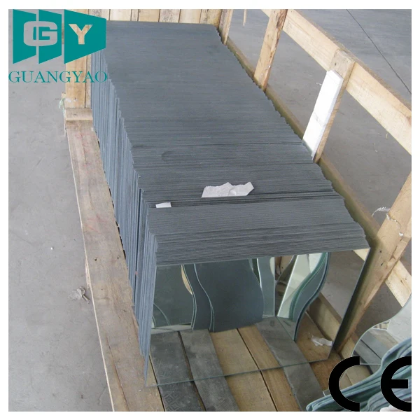 Guangyao 1.0-2.0mm large polished plain aluminum glass mirror