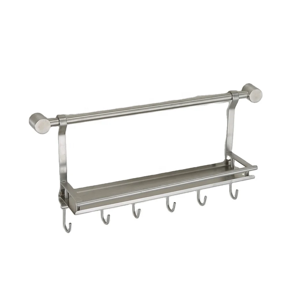 High quality towel rack kitchen accessories steel wall ss with factory price (1600145460946)